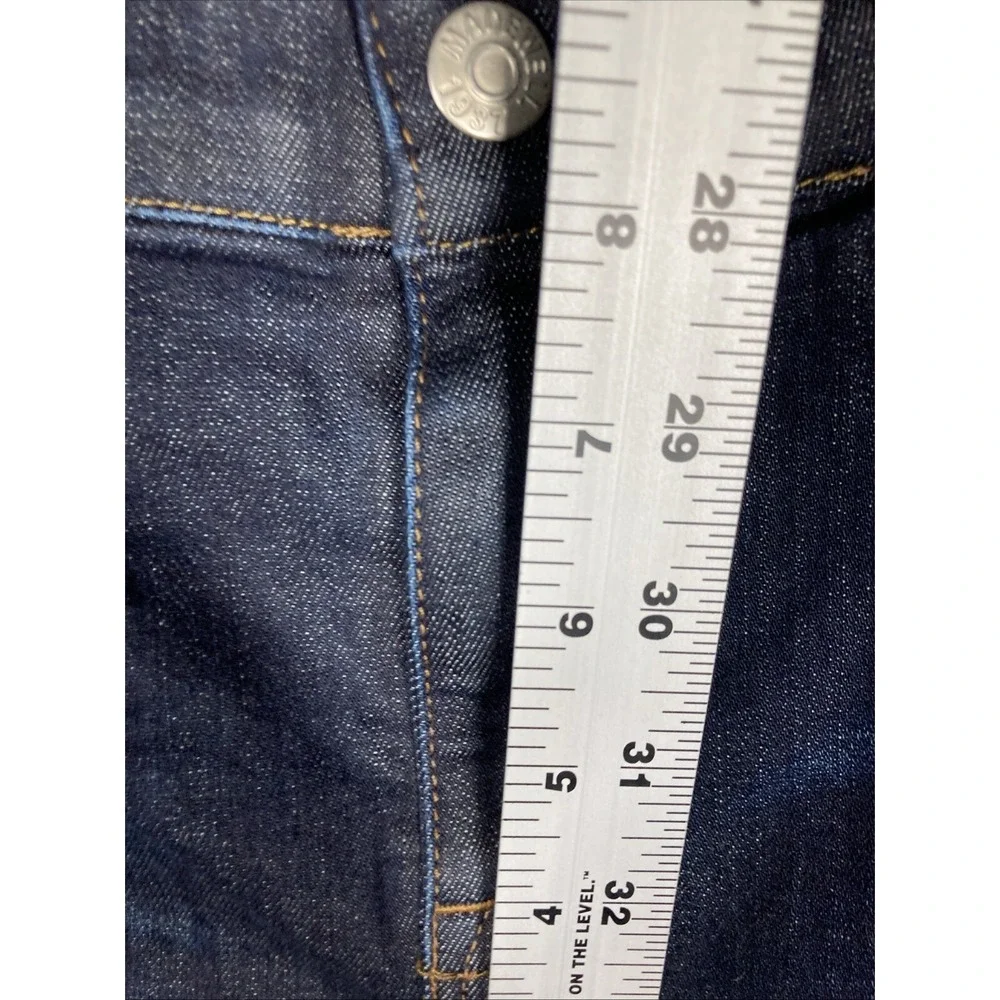 Madewell Jeans‎ Women's 32* Blue Mid Rise Tapered Stretch American Comfort Denim